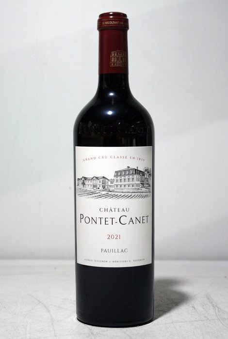 2021 Chateau Pontet Canet - Pauillac 5ème Grand Cru Classé - 1 Î¦Î¹Î¬Î»Î· (0,75L)