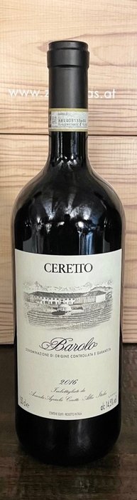 2016 Ceretto - 巴罗洛 - 1 马格南瓶 (1.5L)