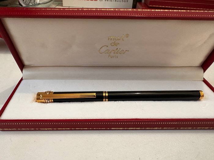 Cartier - Must de Cartier stylo Plume fountain pen - Penna stilografica