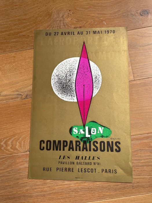 Jean Piaubert - Salon comparaison - Années 1970