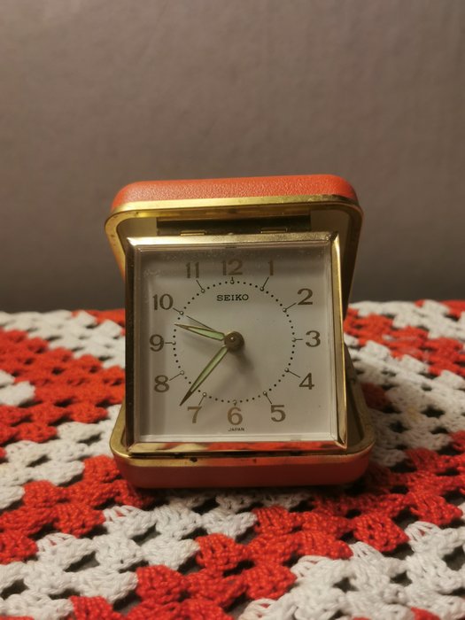 Horloge de table, alarme - Seiko - Laiton - 1960-1970, 1990-2000