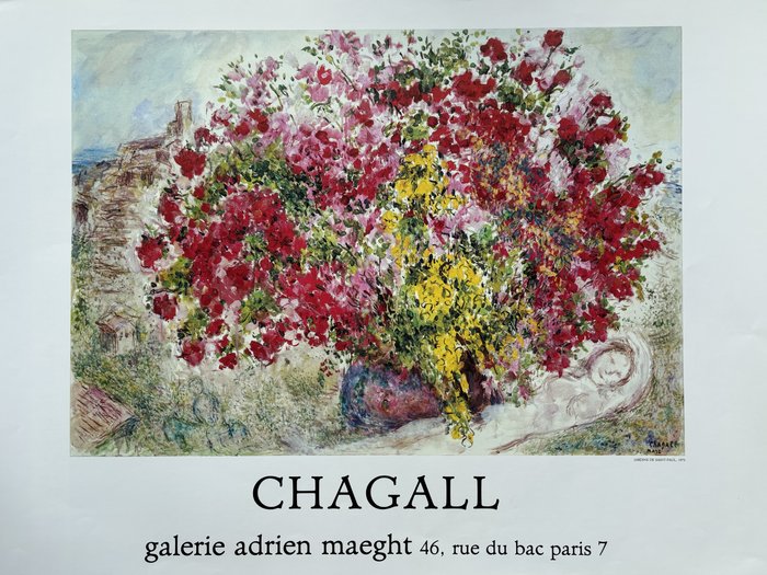 Marc Chagall, after - Jardins De Saint Paul - Anni ‘70