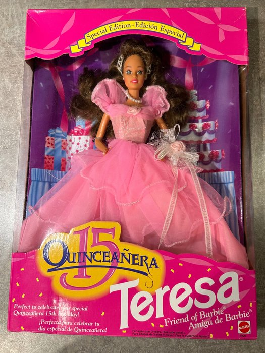 Mattel  - Barbiepop 11928 Teresa Quinceañera - 1990-2000 - China