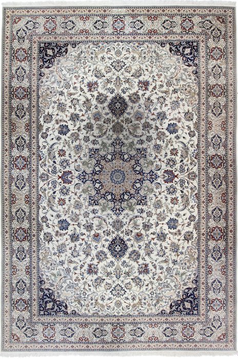 Original Perserteppich Nain 6 La signiert von Habibian - Teppich - 300 cm - 200 cm