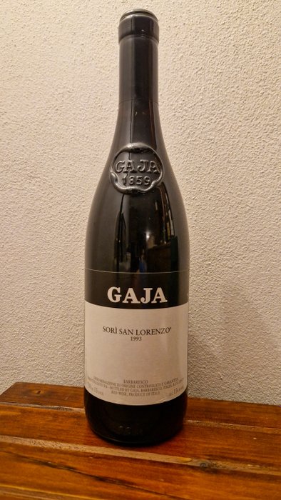 1993 Gaja, Sorì San Lorenzo - Barbaresco - 1 Flaska (0,75 l)