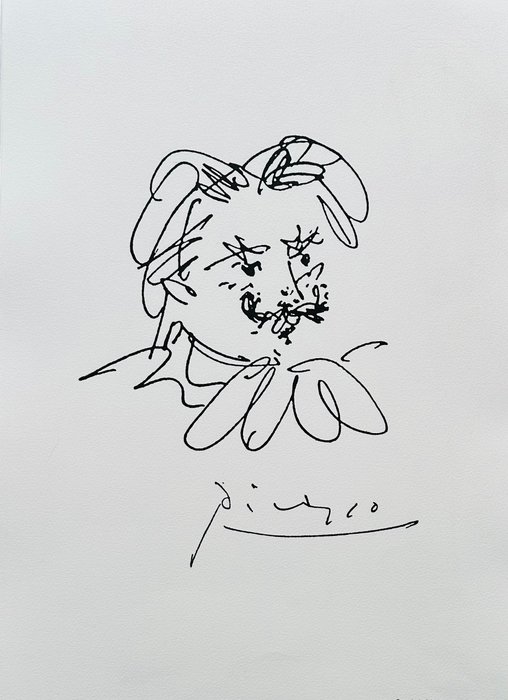 Pablo Picasso (1881-1973) - Portrait de Deodat de severac