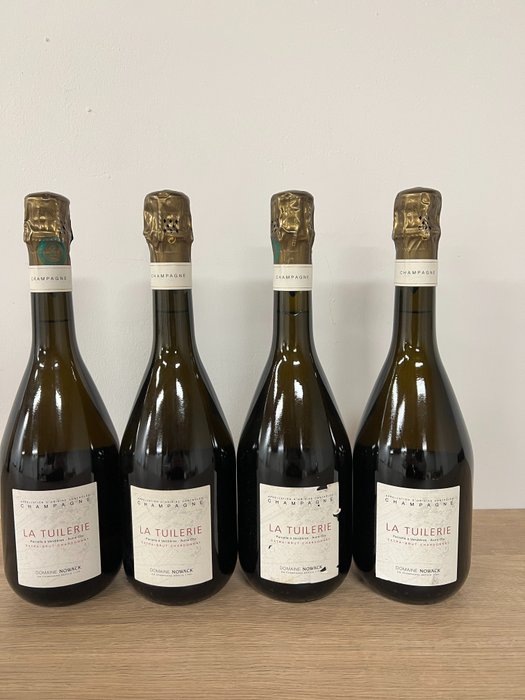 2013 Domaine Nowack - La Tuilerie Extra Brut - Champagne Blanc de Blancs - 4 Flaschen (0,75 l)