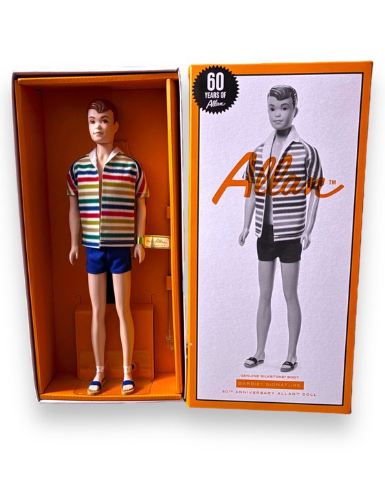 Mattel  - Muñeca Barbie Barbie- 60 years of Allen collecters item silkstone. Members Only pop - Posterior a 2020