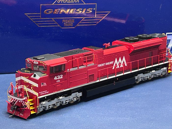 Athearn Genesis H0 - ATHG 70679 - 柴油火車 (1) - 易MD SD70M2 - Vermont Railway