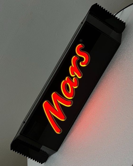 Mars Inc. - Schild - Plastik, Mars-Schokoriegel