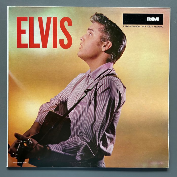 猫王 - 埃维斯·普里斯利 - Elvis - 单张黑胶唱片 - 1977