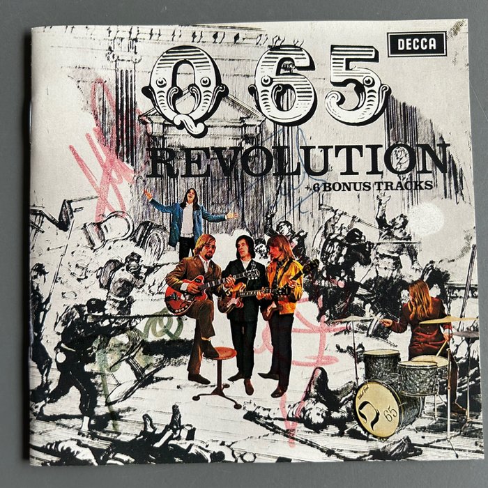 Q65 - Revolution (SIGNED by the whole band!) - CD - 1988