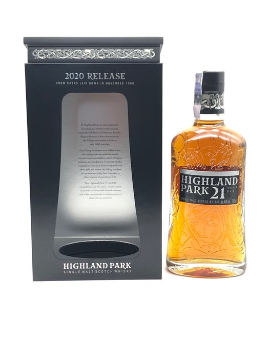 Highland Park 1998 21 years old - 2020 Release - Original bottling  - b. 2020 - 700 ml