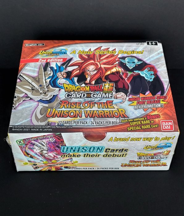 Bandai - Dragon Ball Super card Game Booster box - BT10 Rise of the Unison Warrior - Second Edition
