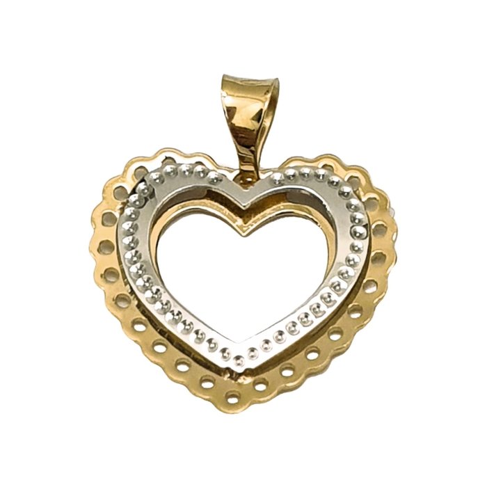 No Reserve Price - Pendant - 18 kt. White gold, Yellow gold 