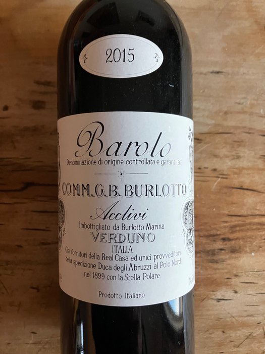 2015 Comm. G.B. Burlotto, Acclivi - 巴羅洛 - 1 Bottle (0.75L)