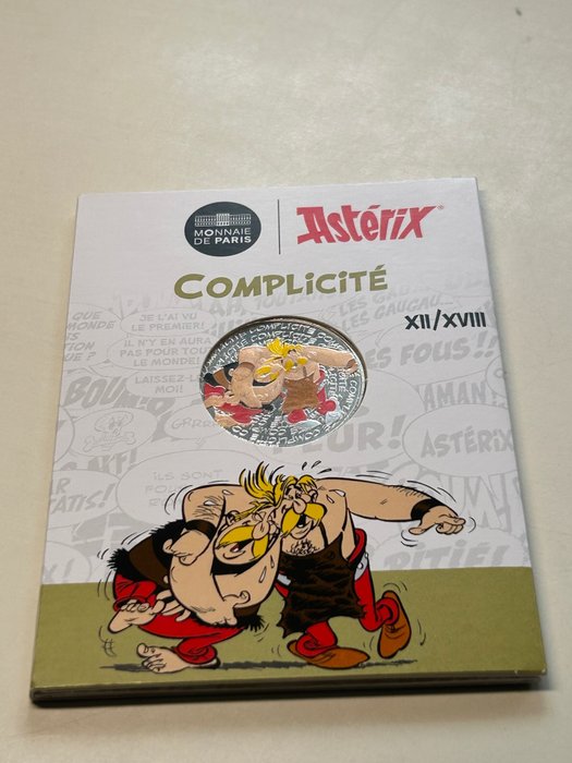 Monnaie de Paris - Asterix - Complicite - 10 €