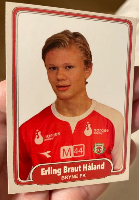 2015 - Bryne FC - Erling Haaland - Rookie - 1 Card