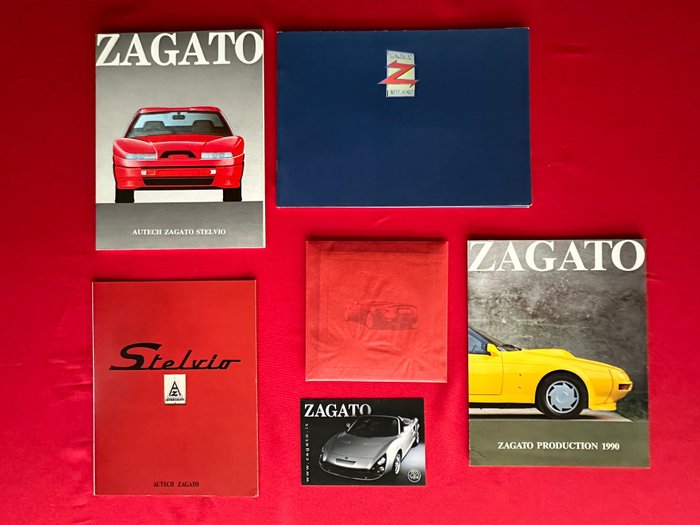 Documentação - Zagato - Stelvio, Alfa Romeo, Maserati, Lancia, Aston Martin