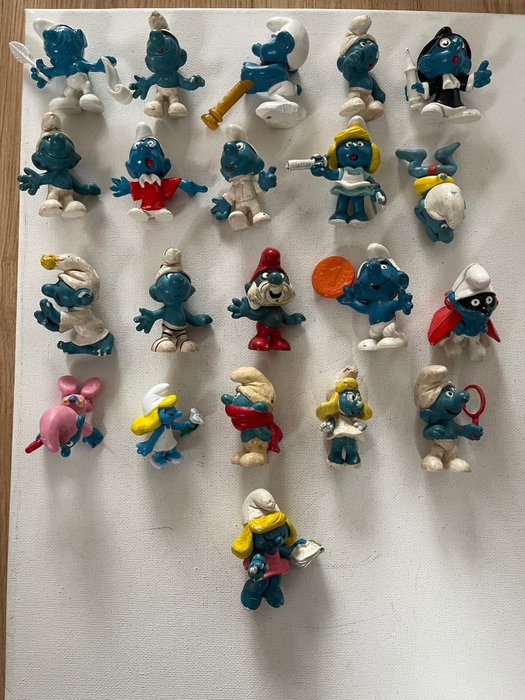 Peyo - Spielzeug 21x Smurfs