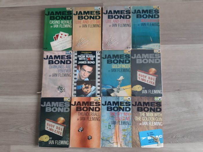 Ian Fleming - Pan Books: James Bond - Ian Fleming - 1964-1968
