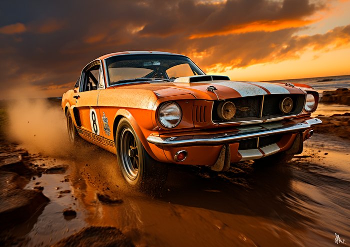 Alex Viegas - Ford Mustang - Sunset Racer