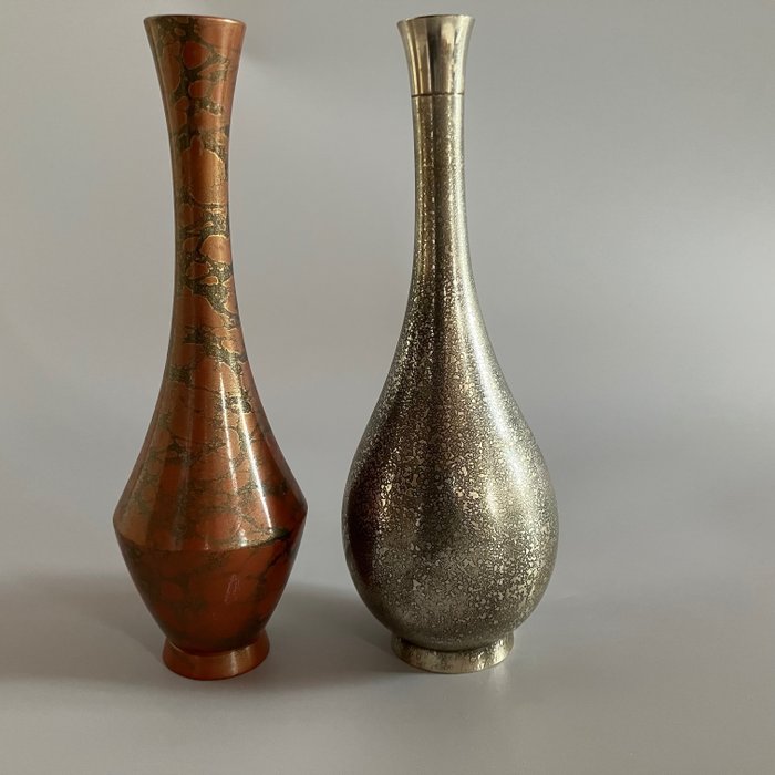精美銅花瓶 - 日本 - 昭和年代(1926-1989)