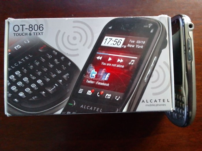 Alcatel - 移动电话 - 带原装盒