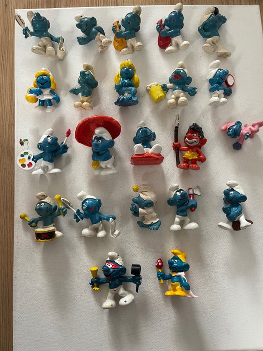 Peyo - 玩具 22x Smurfs