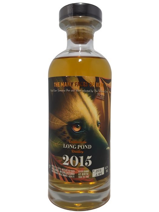Long Pond 2015 7 years old The Whisky Jury - The Many Faces of Rum  - b. 2023 - 70 cl