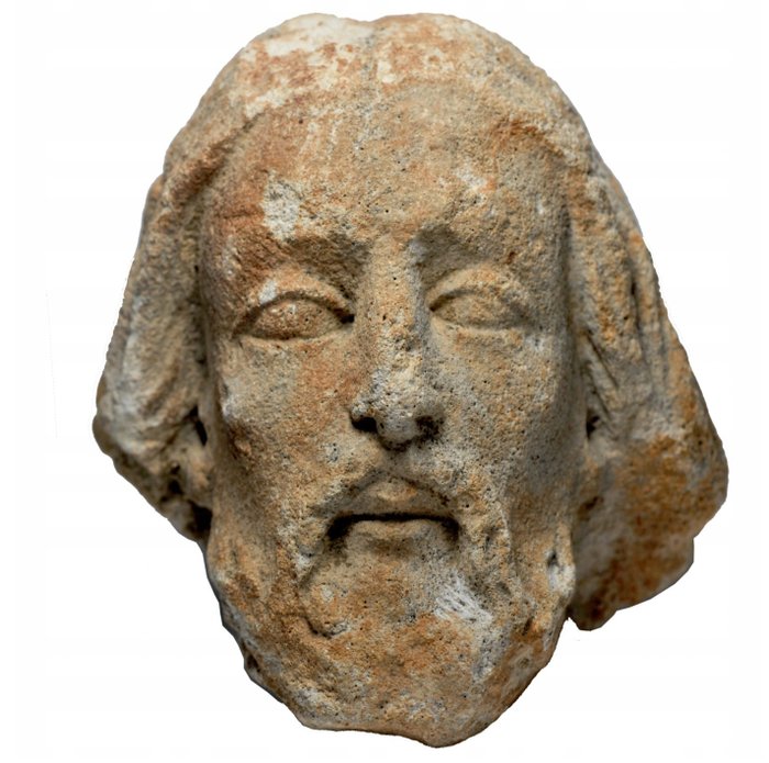 雕刻, "Jesus Christ" - 13 cm - 砂岩