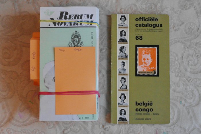 比利時 1966/1978 - ❖ 大量 250 張/首日蓋銷/郵政郵票/比利時/1966 - 1978/