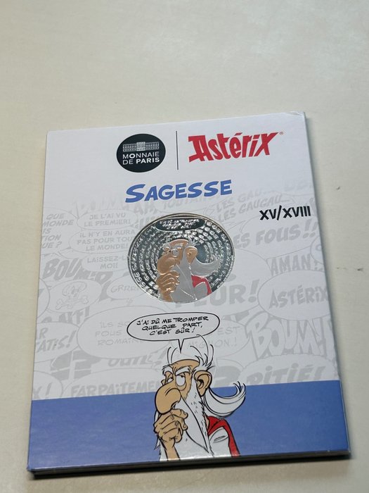 Monnaie de Paris - Asterix - Sagesse - 10 €