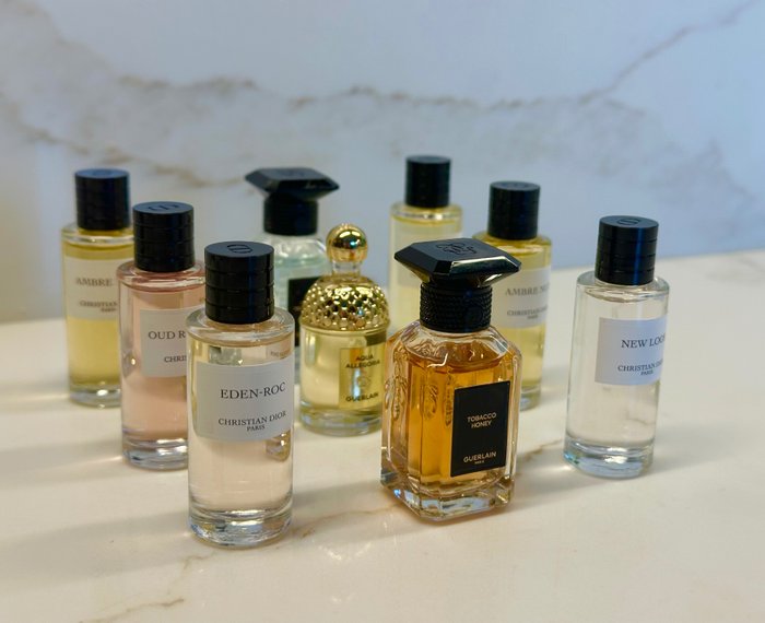 Christian Dior - Guerlain - 香水瓶 (9) - 私人收藏 - 艺术和材料收藏 - 香水