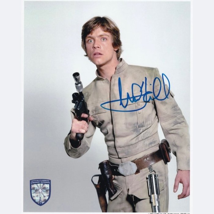 Star Wars - Signed by Mark Hamill (Luke Skywalker) - OPIX Original
