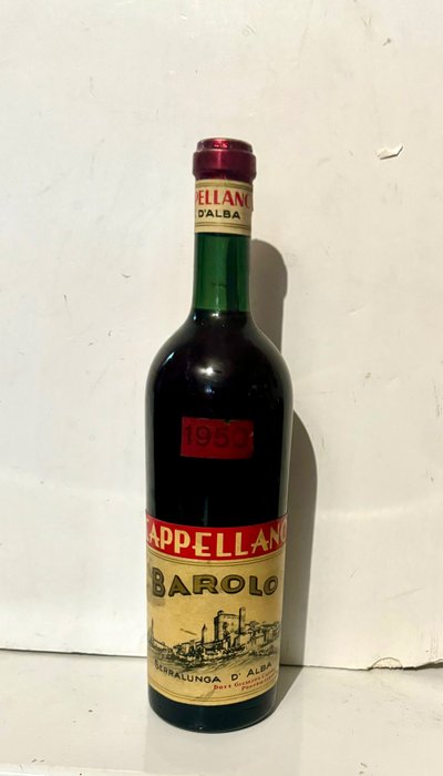1950 Dott. Giuseppe Cappellano - 巴罗洛 - 1 瓶子 （0.72L）