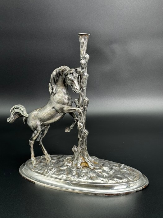 Statuetă - Caballo de plata 915 - Argint