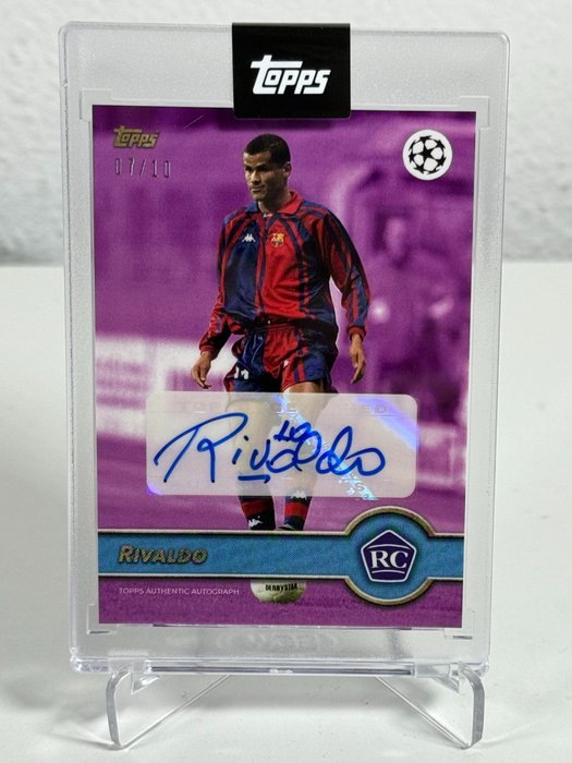2022/23 - Topps - The Lost Rookie Cards - Rivaldo 1997/98 - Parallel (7/10) - 1 Card