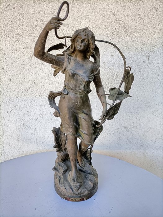 Ruchot - 雕塑, Volubilis - 39 cm - 调节 - 1880