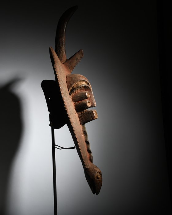 Skulptur - Ijo mask - Nigeria