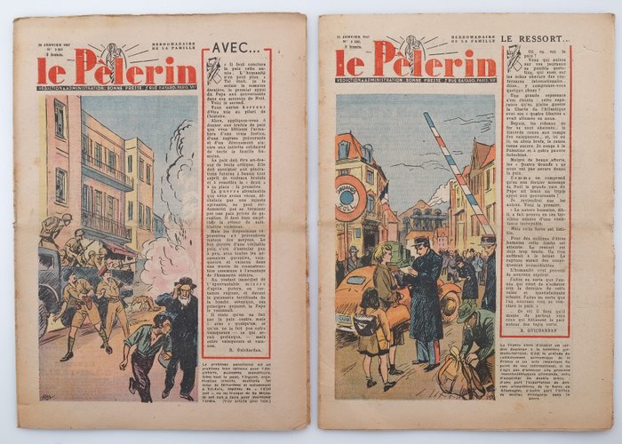 Le Pélerin - 217 Magazines avec Pat'Apouf par Gervy - 1947-1962