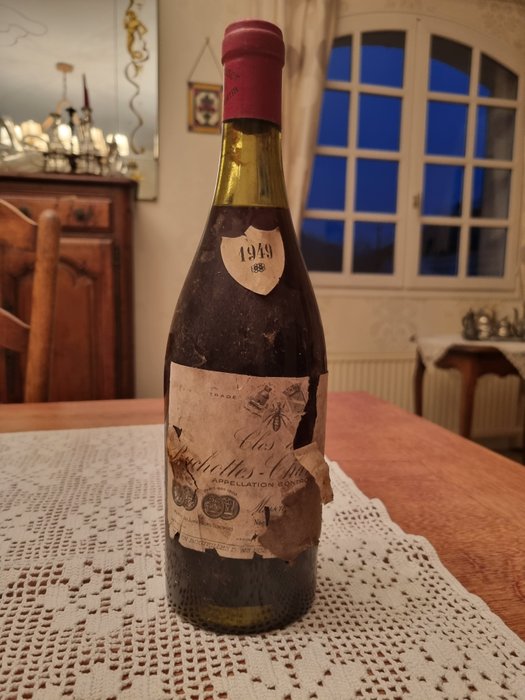 1949 Maison Thomas Bassot - Clos des Ruchottes Chambertin Grand Cru - 1 Botella (0,75 L)