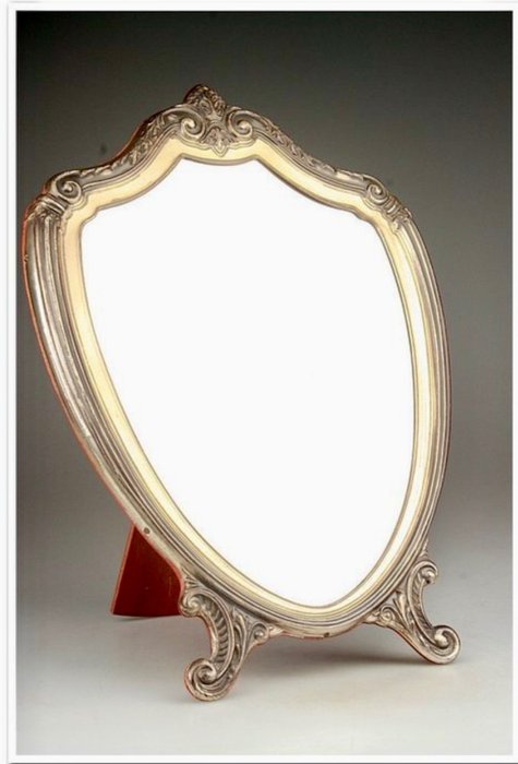 Table mirror (1)  - Silver