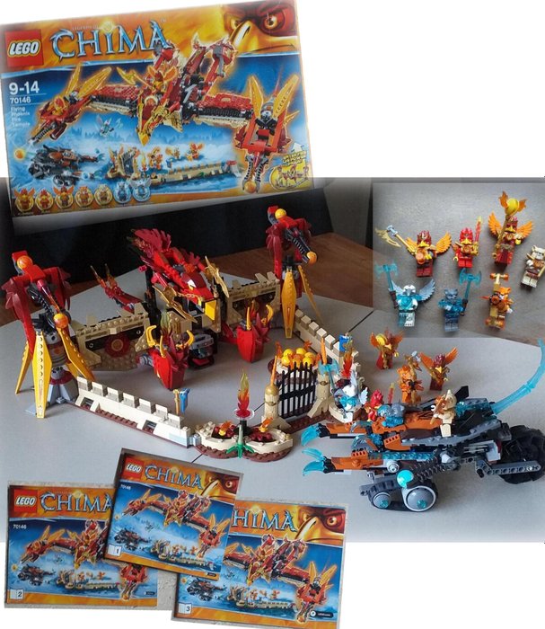 Lego - Chima - 70146 - Phoenix Vuurtempel - 2010-2020