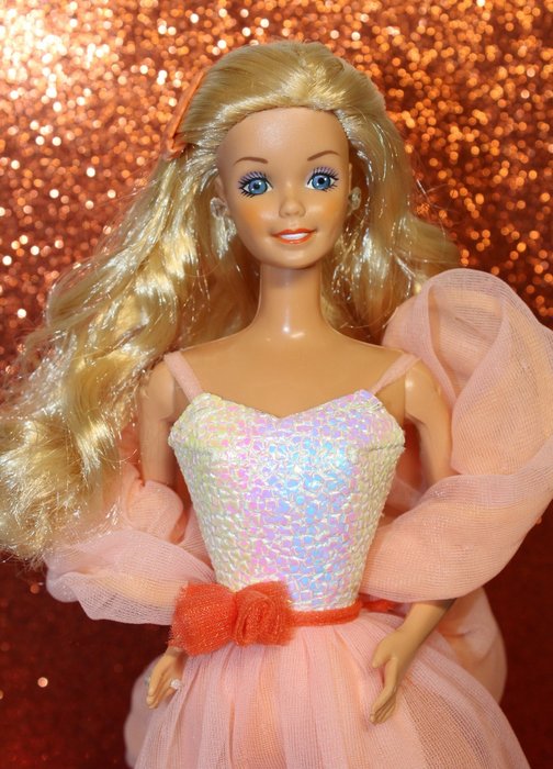 Barbie  - Barbie dukke Vintage 1984 Peaches ‘n Cream & 1983 Crystal - 1980-1990 - Mattle
