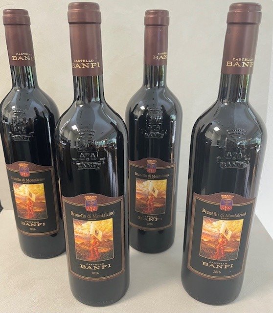 2016 Banfi - Brunello di Montalcino - 4 Bottiglie (0,75 L)