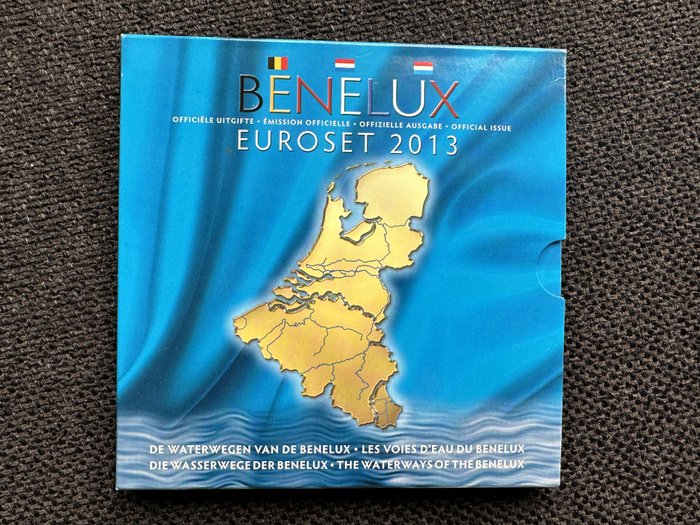 Benelux. BeNeLux set 2013 in blister  (Ingen mindstepris)