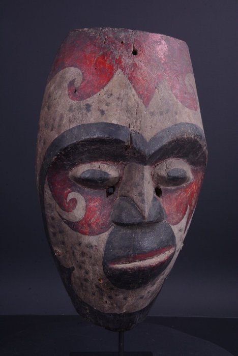 Topeng Jahat (Frightful Mask) - Kalimantan - Bahau Dayak - Indonesia