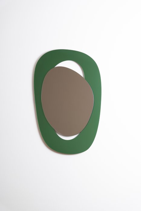 Pon Design Laura Gaiteiro - Seinäpeili  - "Shade of Green"