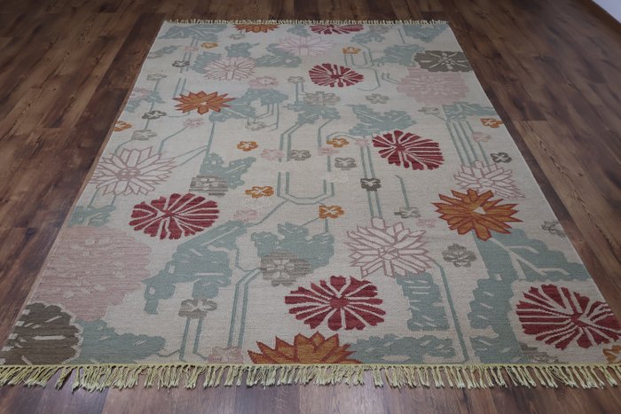 设计师基利姆 - 凯利姆平织地毯 - 302 cm - 203 cm